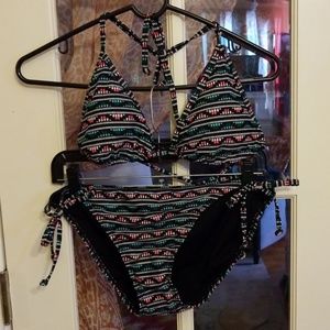 Old navy NEW string 2 piece boho bikini XL